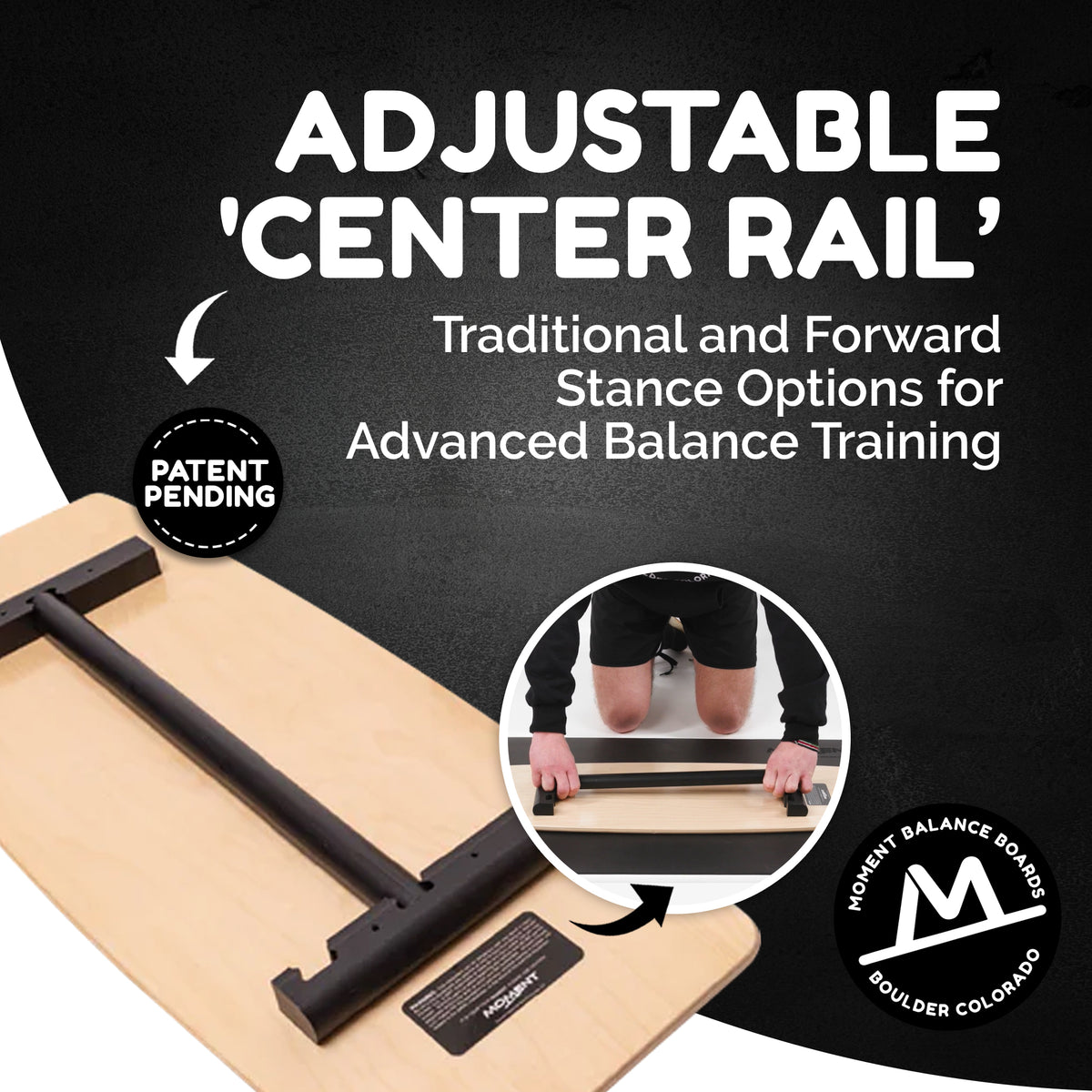 The "Moment" Balance Board - Logo