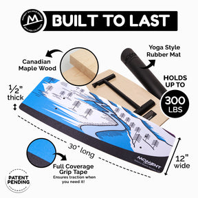 The "Moment" Balance Board - Landscape