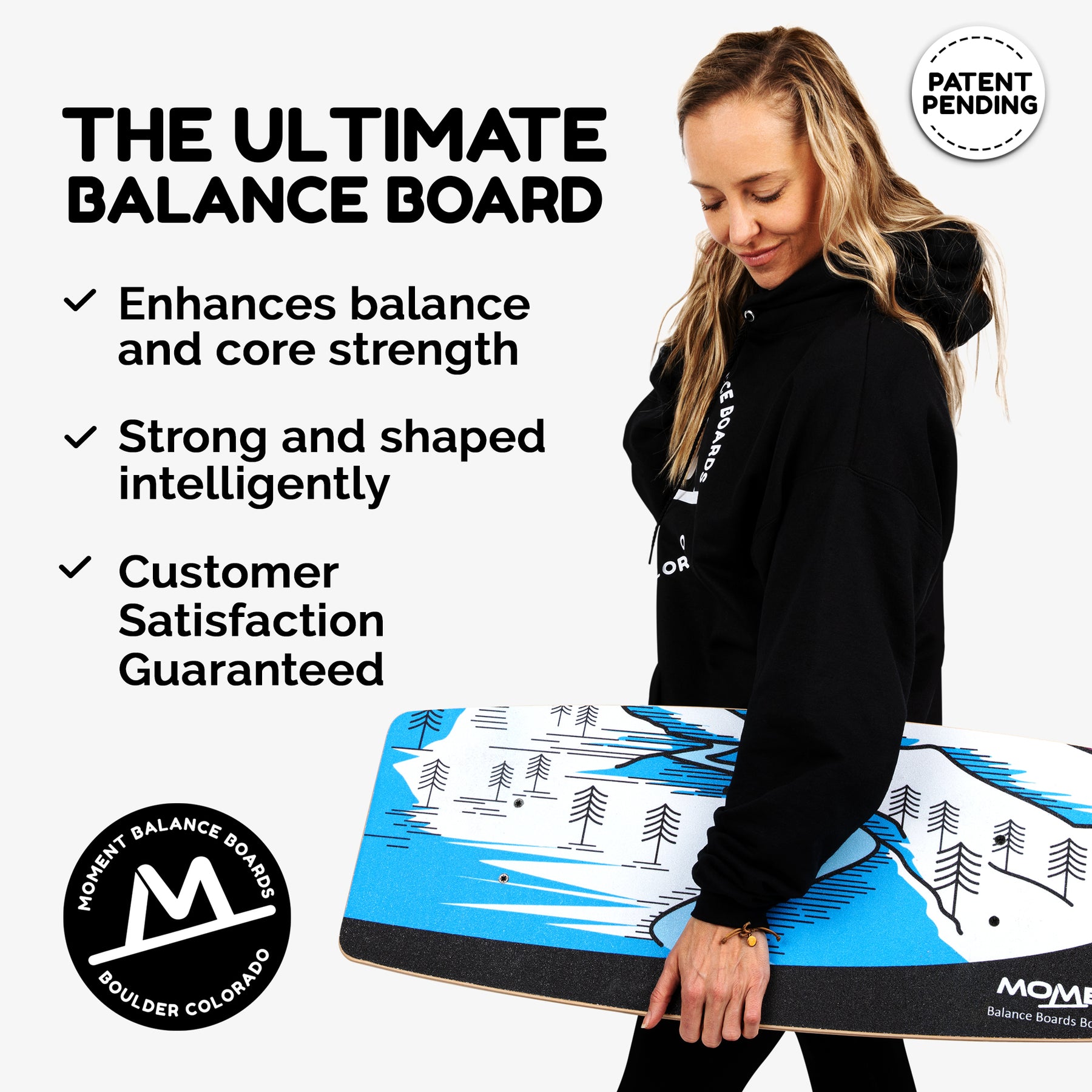 The "Moment" Balance Board - Landscape