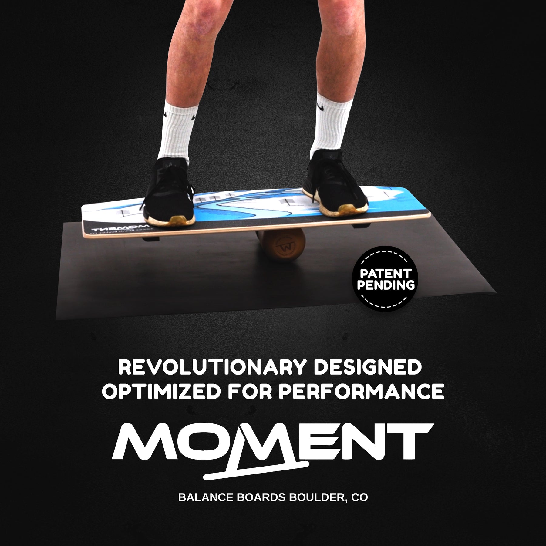 The "Moment" Balance Board - Logo