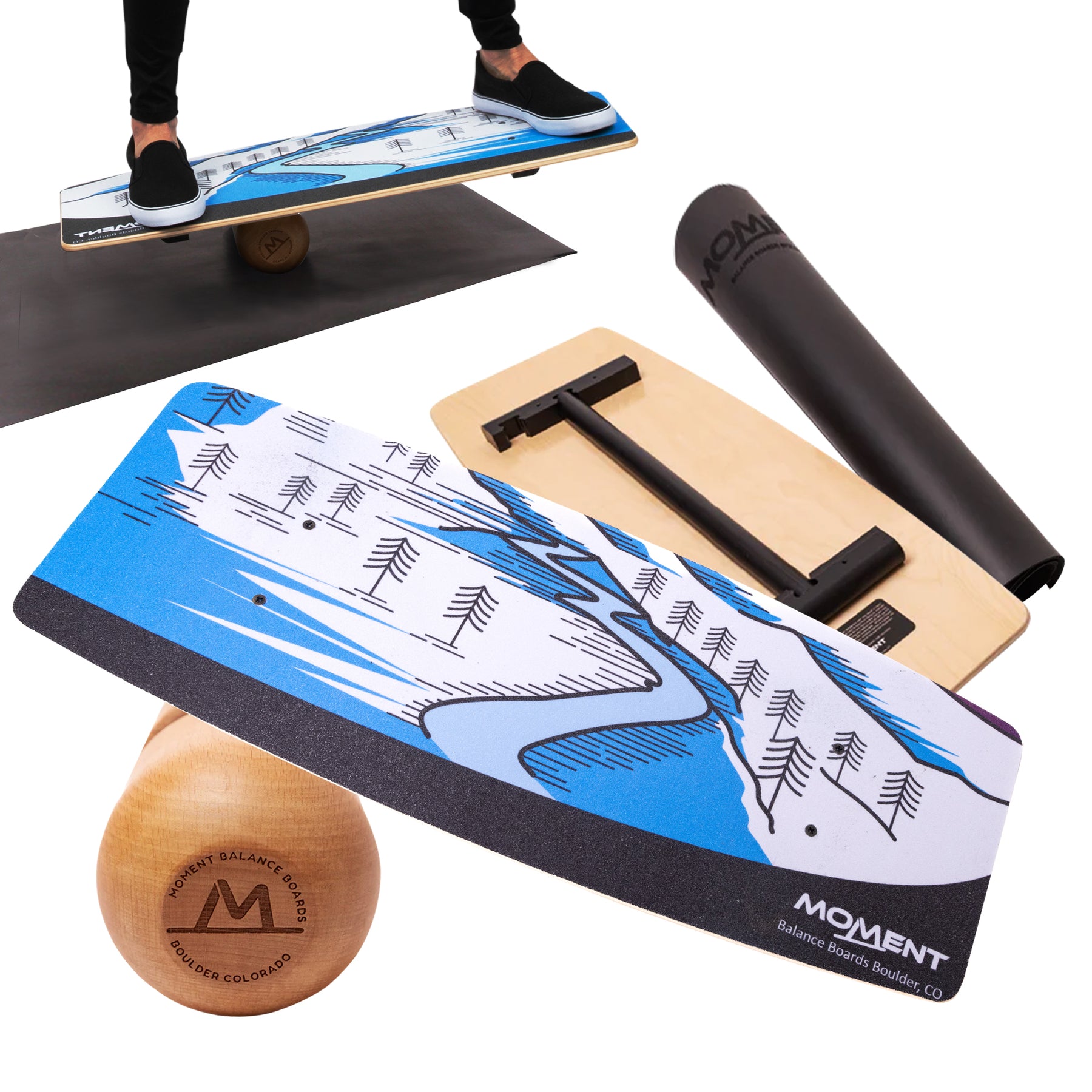 The "Moment" Balance Board - Landscape